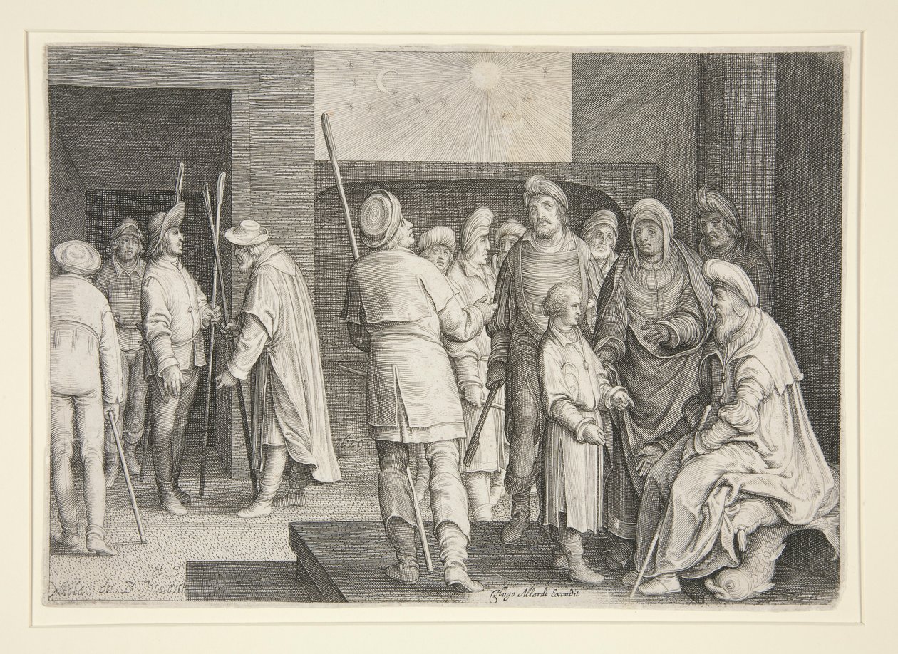 Le Second Rêve de Joseph - Nicolaes de Bruyn