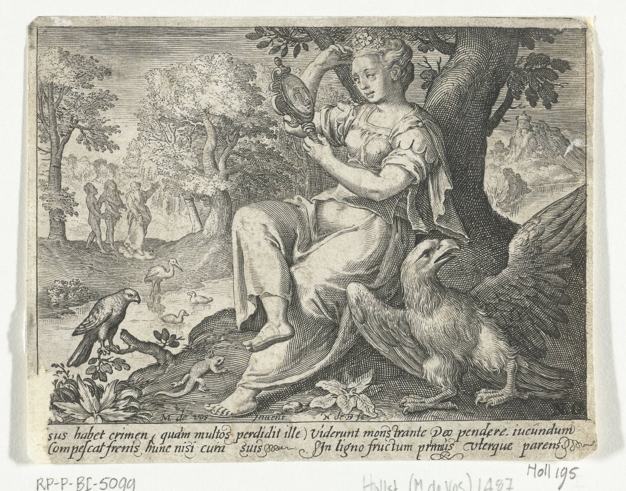 Sens de la vue (Vijf zintuigen) - Nicolaes de Bruyn
