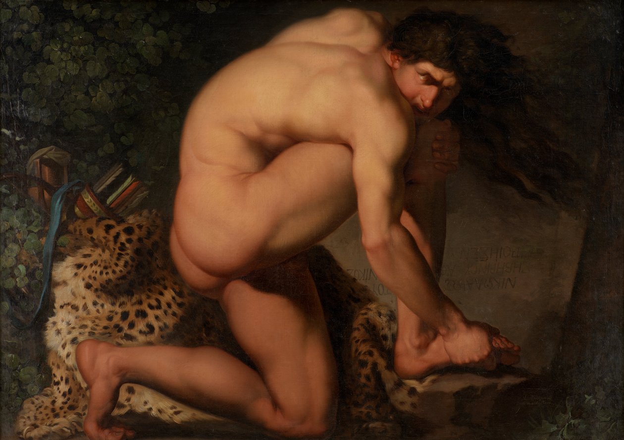 Philoctète blessé - Nicolai Abraham Abildgaard