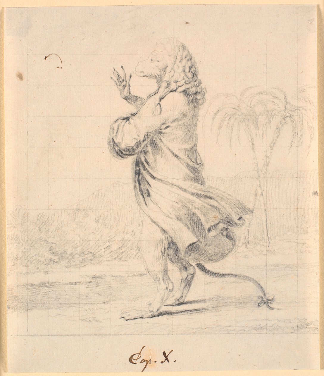Le président singe à Martinia - Nicolai Abildgaard
