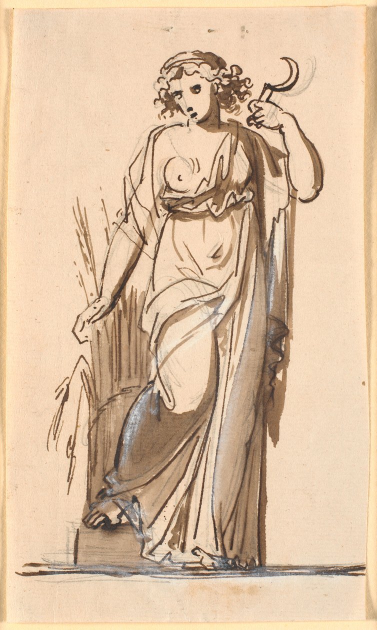 Cérès déesse de la moisson - Nicolai Abildgaard