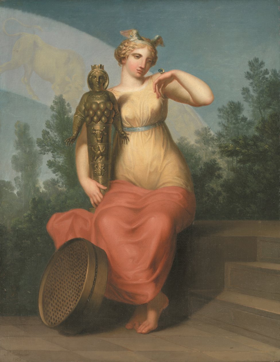 Philosophie. Figure allégorique. - Nicolai Abildgaard