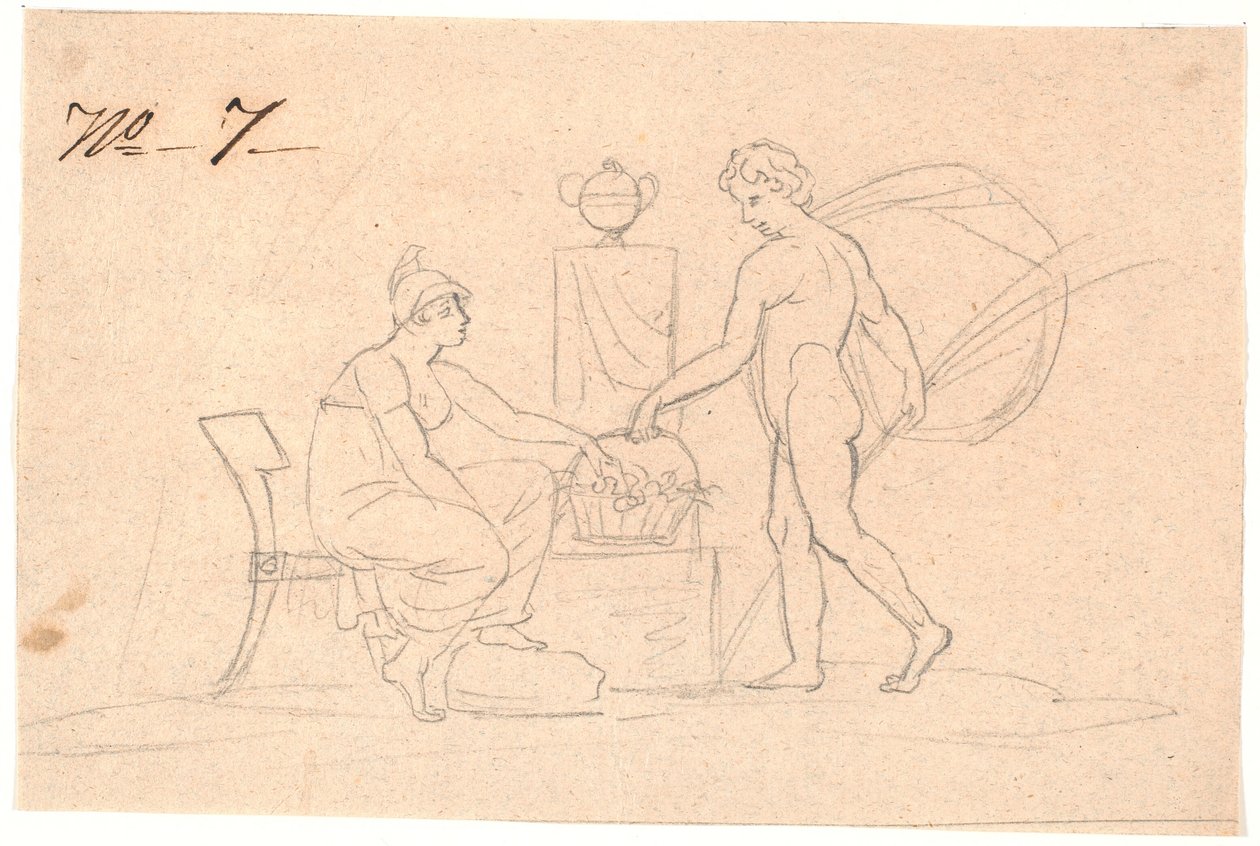 Deux figures - Nicolai Abildgaard