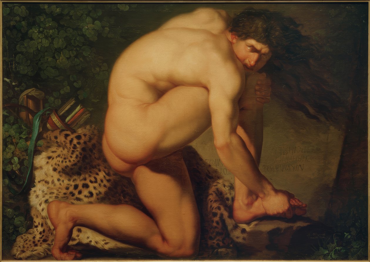 Le Philoctète blessé - Nicolai Abraham Abildgaard
