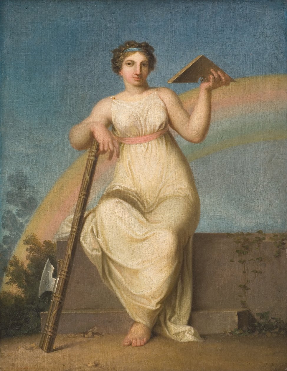 Jurisprudence. Figure Allégorique - Nicolai Abraham Abildgaard