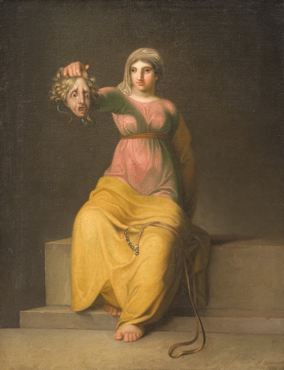Théologie. Figure allégorique, 1800 - Nicolai Abraham Abildgaard