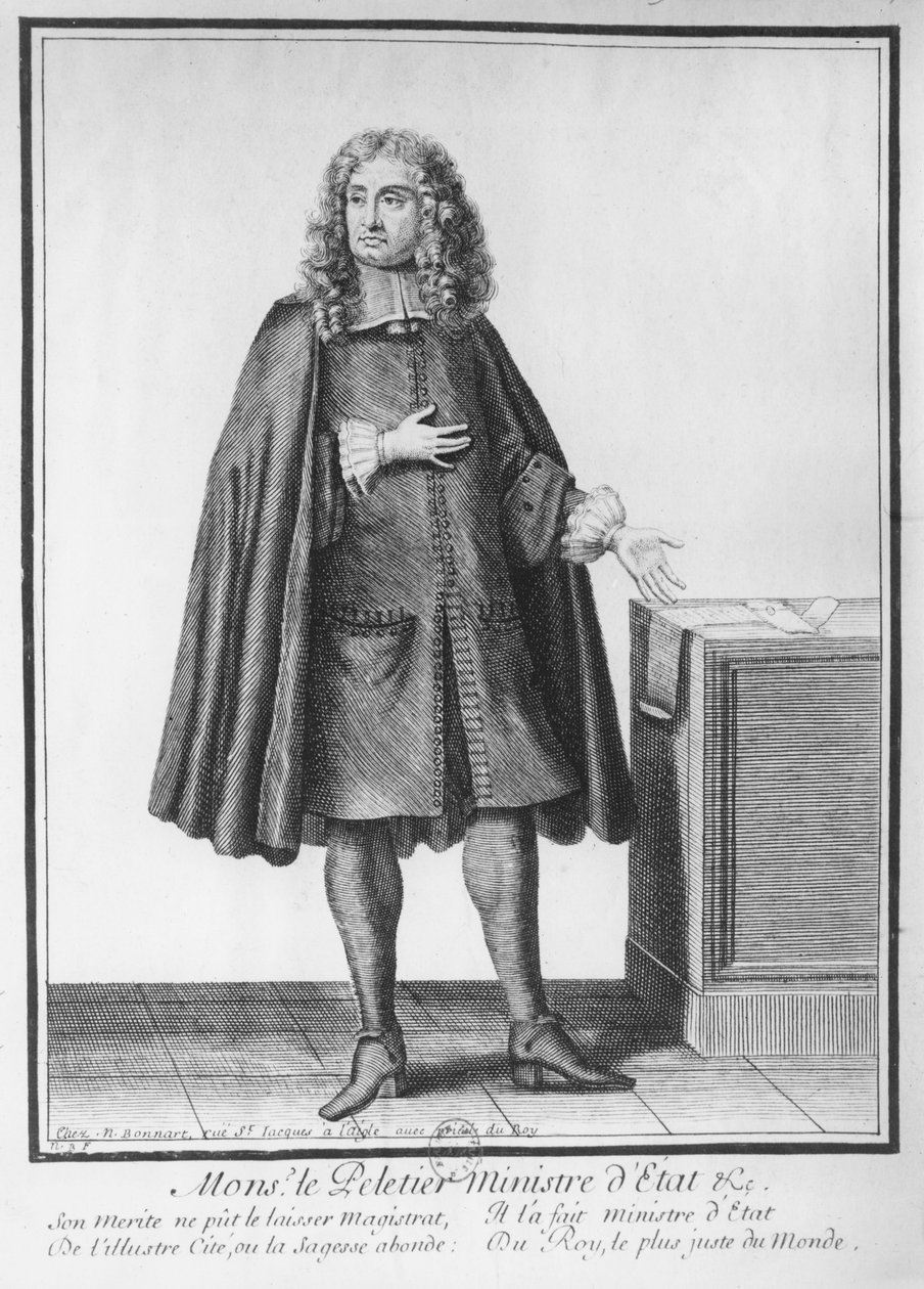 Claude Le Peletier - Nicolas Bonnart