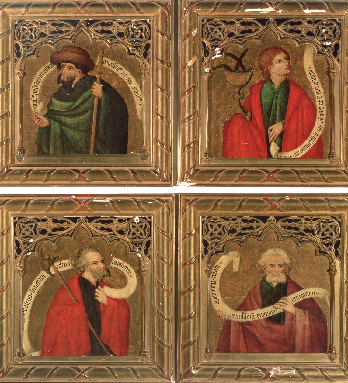 SS. Jacques, Jean, Matthieu et Simon, 1468 - Nicolas Frances