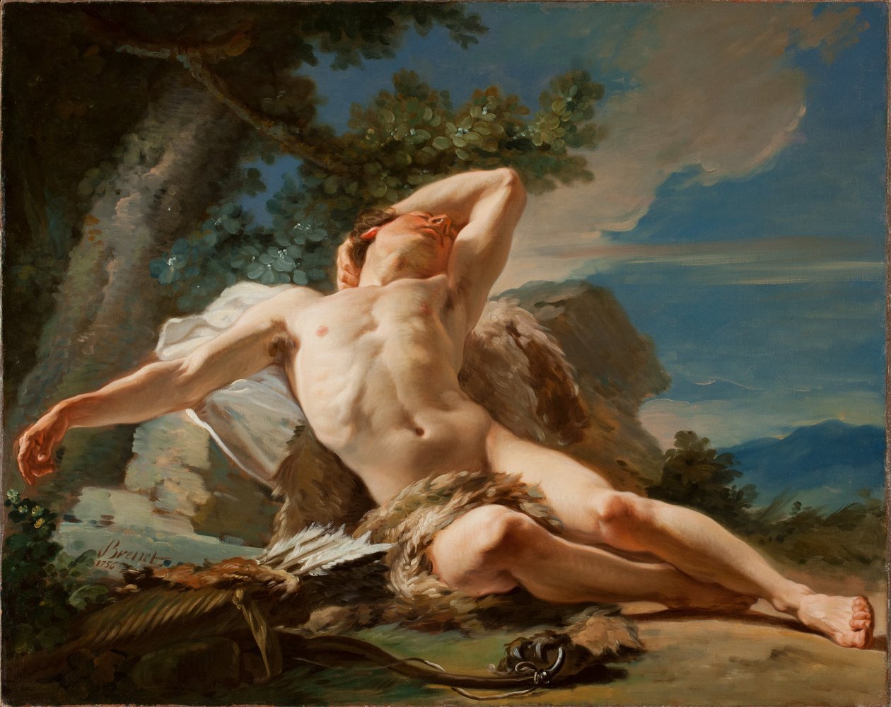 Endymion Endormi, 1756 - Nicolas Guy Brenet