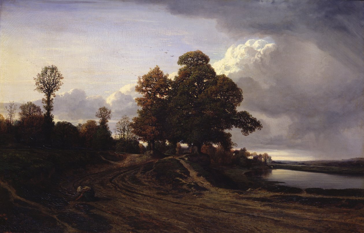 Vue du lac à Ville-d