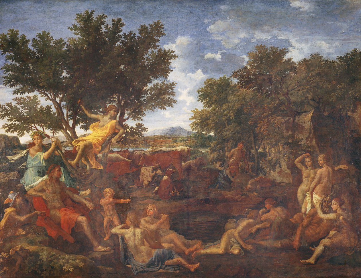 Apollon, amant de Daphné, vers 1664 - Nicolas Poussin