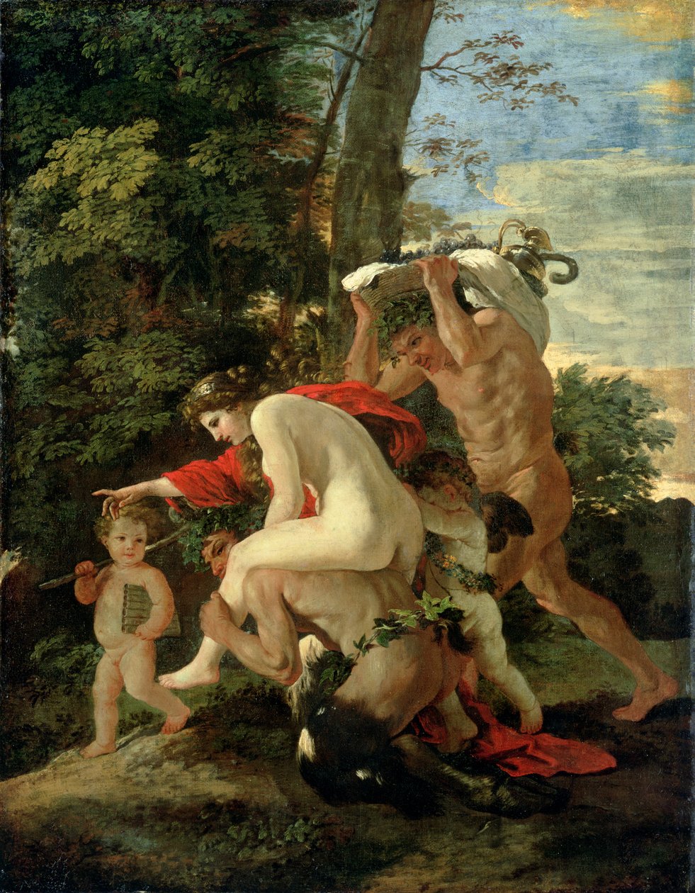 Scène bacchanale, avant 1630 - Nicolas Poussin