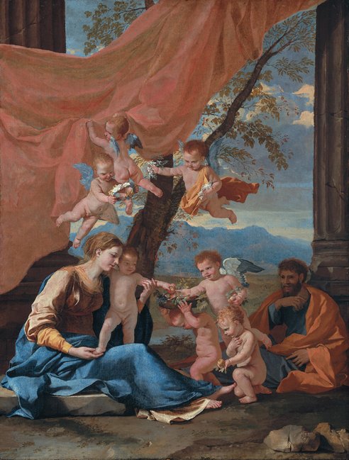 Le Repos pendant la fuite en Égypte - Nicolas Poussin