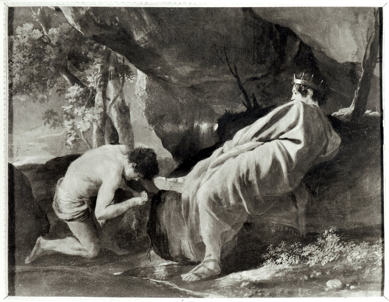 Midas à la source du fleuve Pactole - Nicolas Poussin