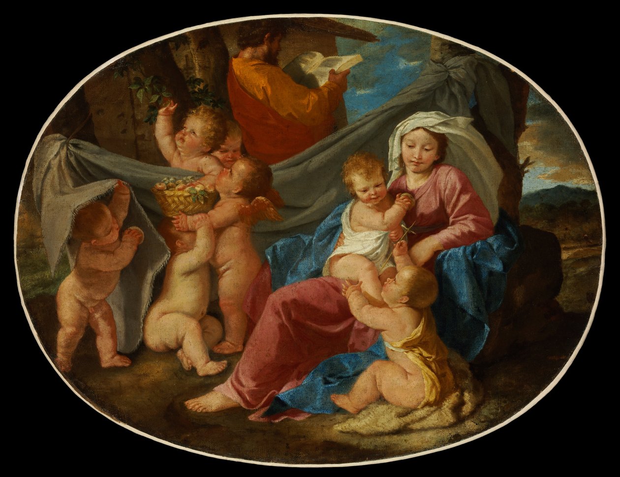 Le repos pendant la fuite en Égypte - Nicolas Poussin