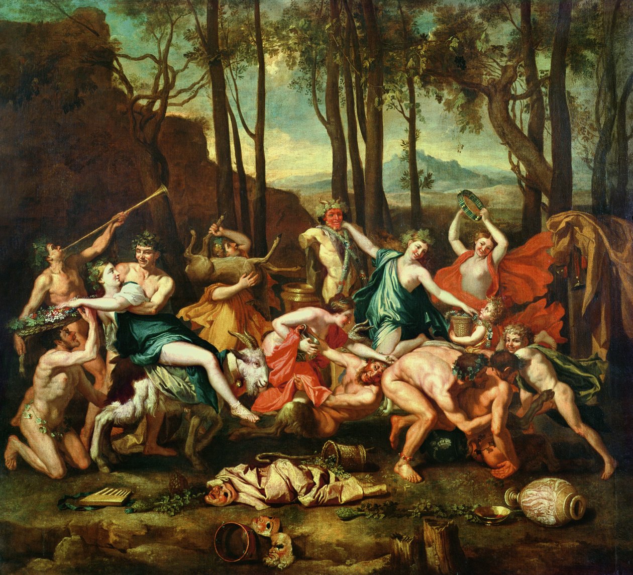 Le triomphe de Pan - Nicolas Poussin