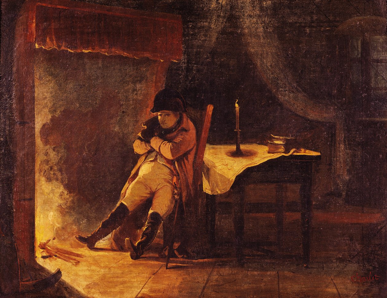 Le soir de la bataille de Champaubert, 1814 - Nicolas Toussaint Charlet