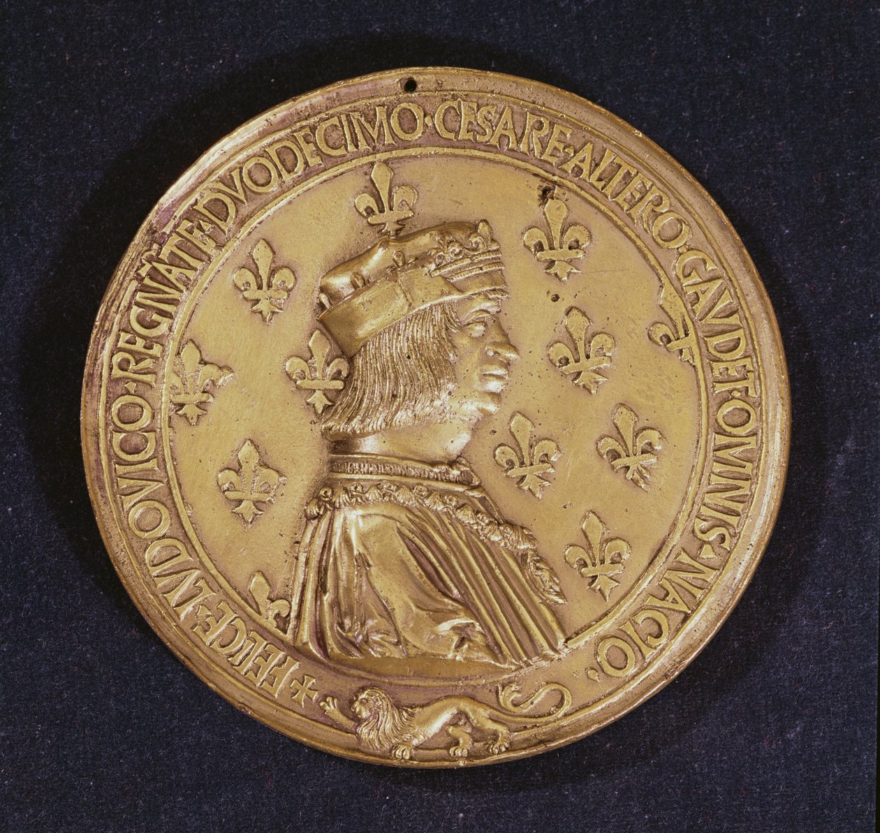 Médaille représentant Louis XII - Nicolas and Saint Priest, Jehan de Le Clerc