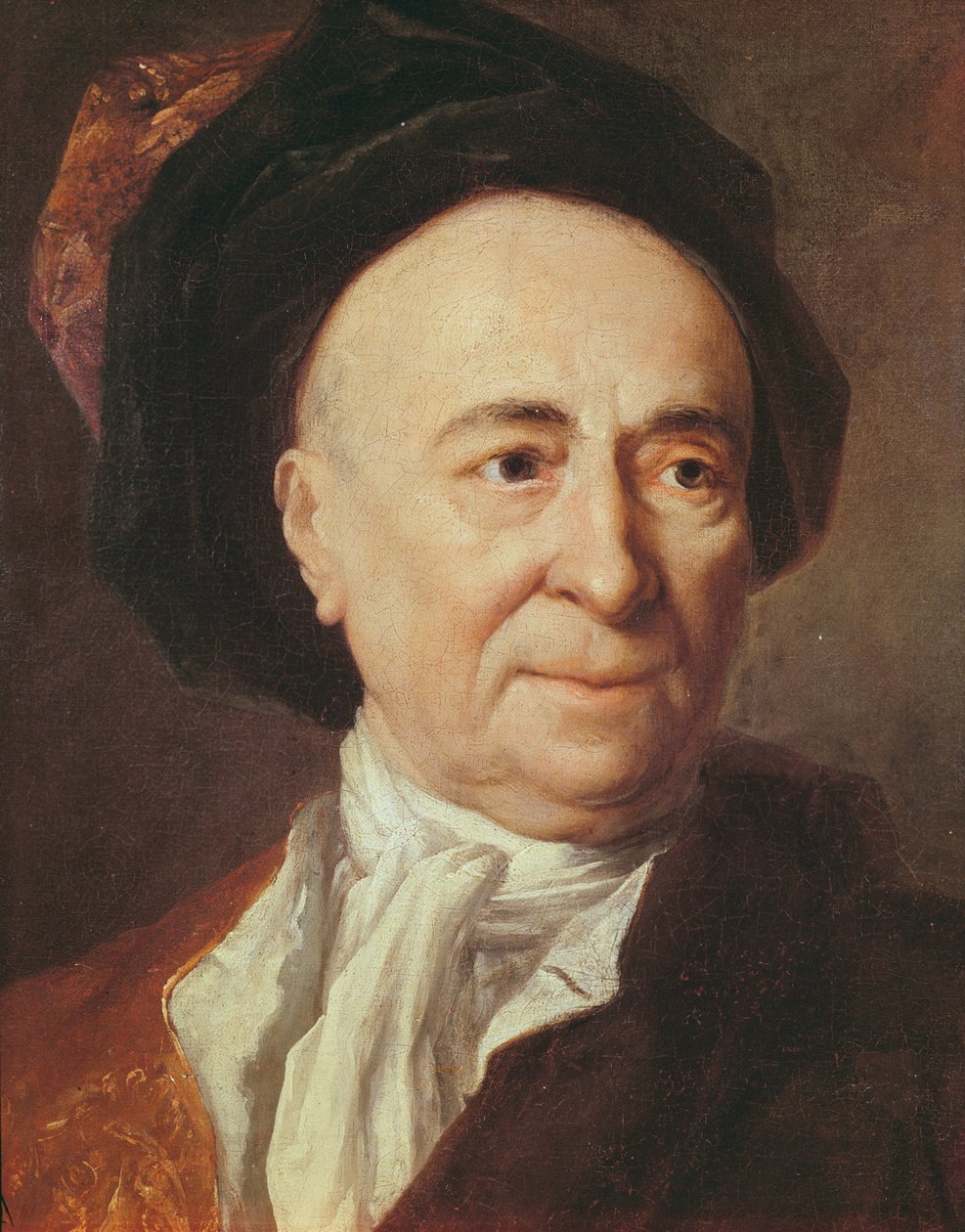 Bernard le Bovier de Fontenelle (détail) - Nicolas de Largillière