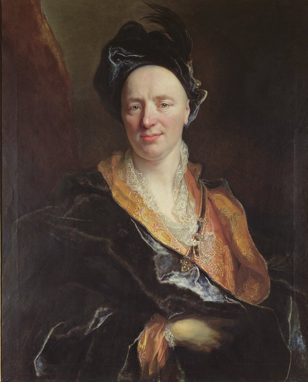 Portrait de Jean Baptiste Rousseau (1671-1741) 1710 - Nicolas de Largillière