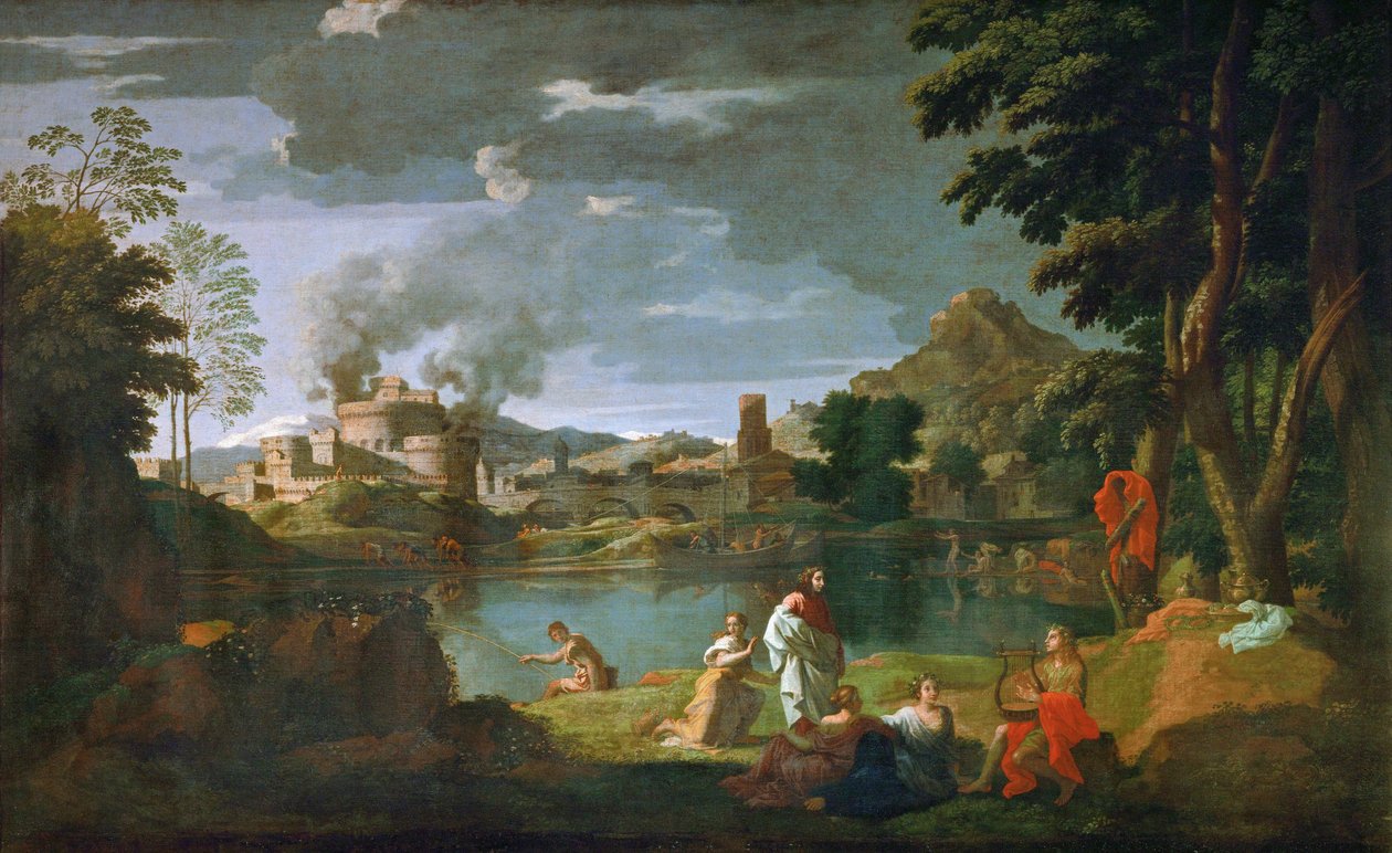 Orphée et Eurydice ... - Nicolas (attr.to) Poussin