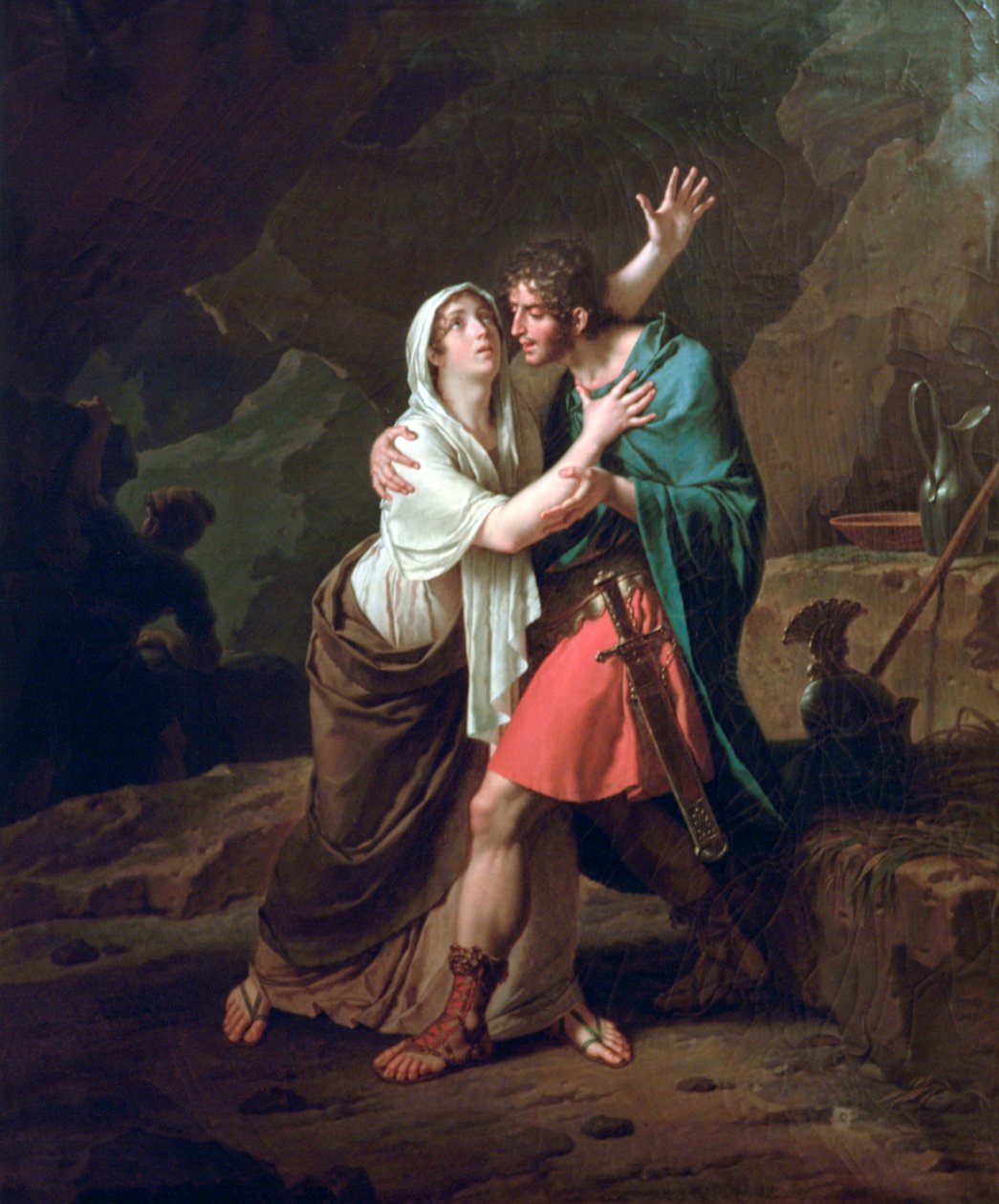 Éponine et Sabinus, 1802 - Nicolas Andre Monsiau
