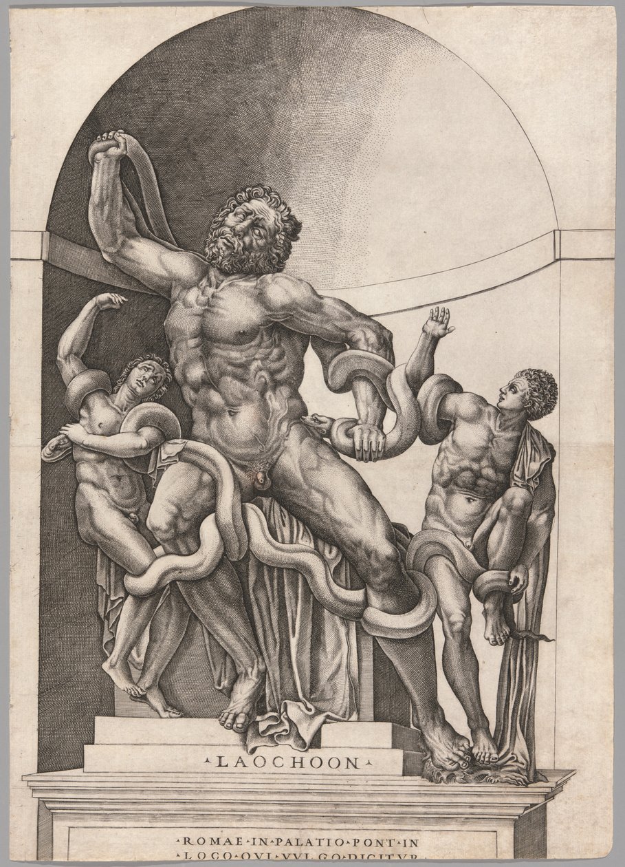 Laocoon - Nicolas Beatrizet