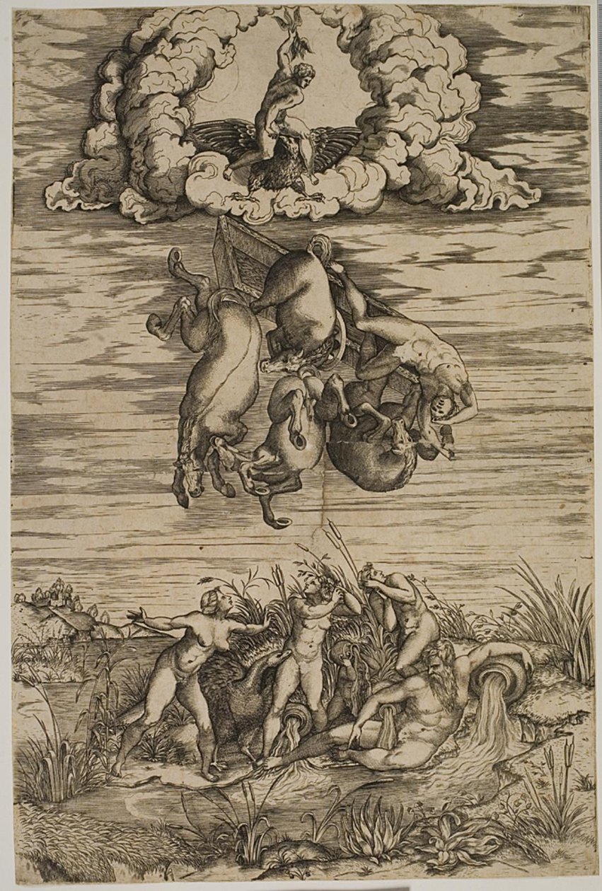 La chute de Phaéton - Nicolas Beatrizet