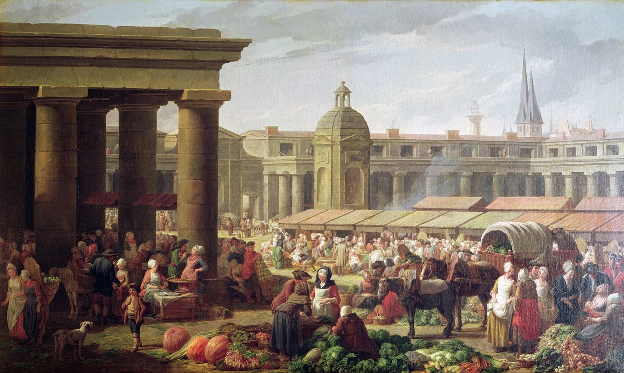 Les Halles, Paris - Nicolas Bernard Lepicie