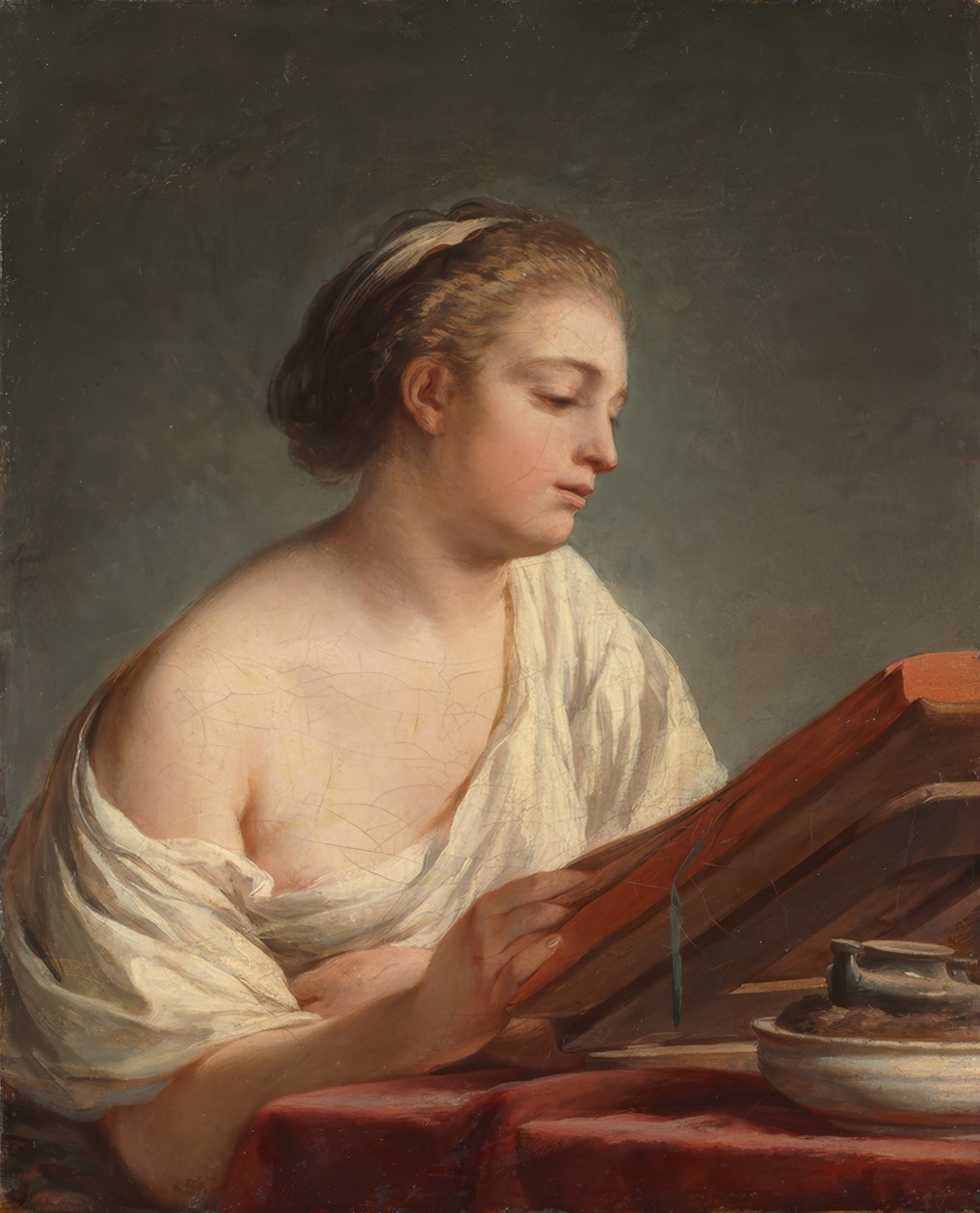 Femme Lecture - Nicolas Bernard Lepicie