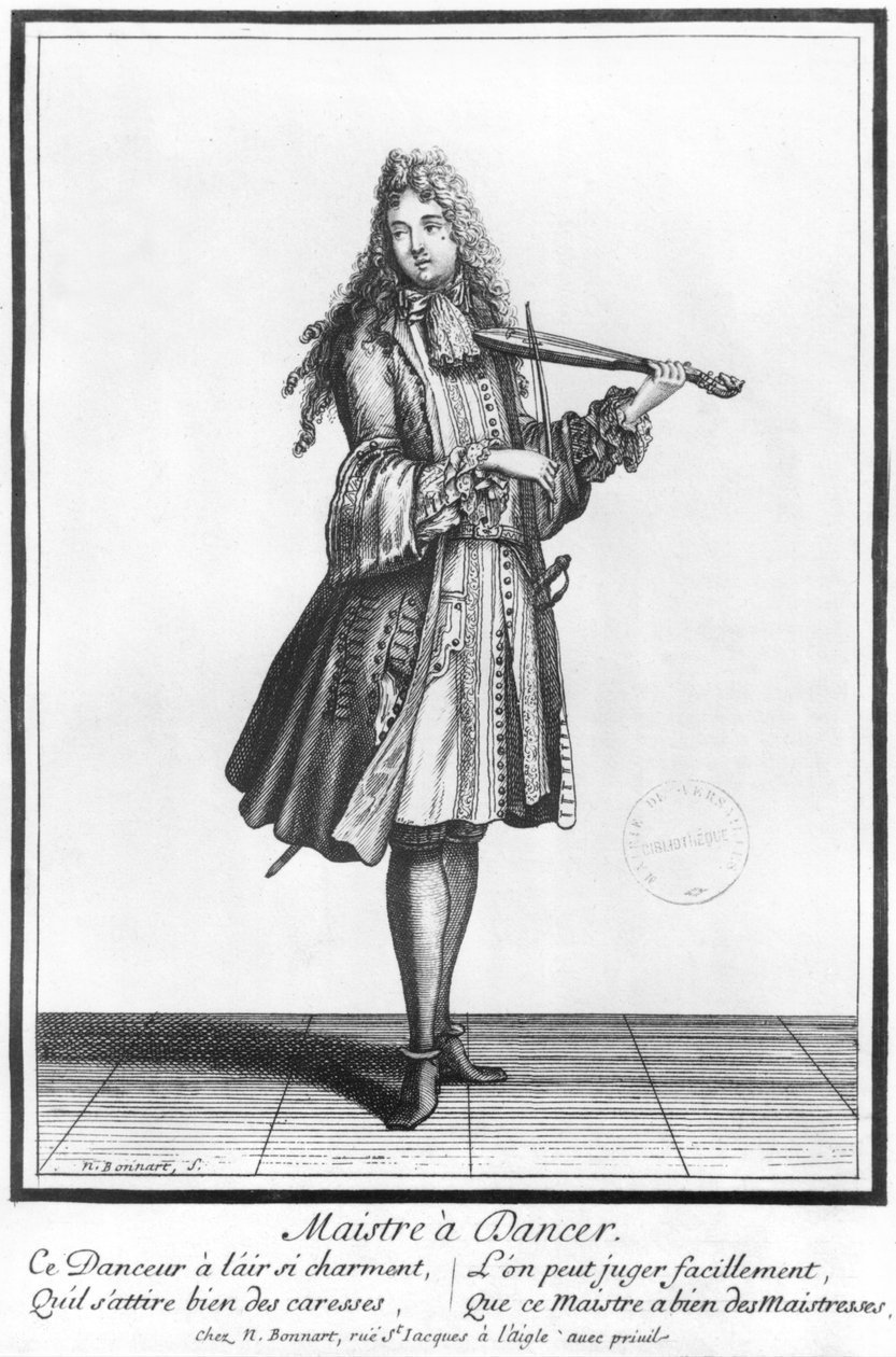 Le maître de danse - Nicolas Bonnart