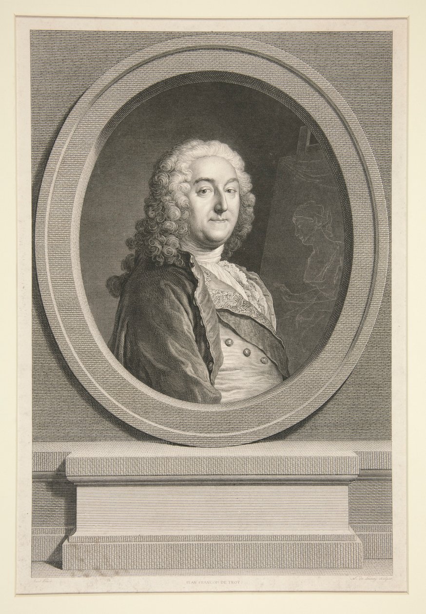 Portrait de Jean-François de Troy - Nicolas Delaunay