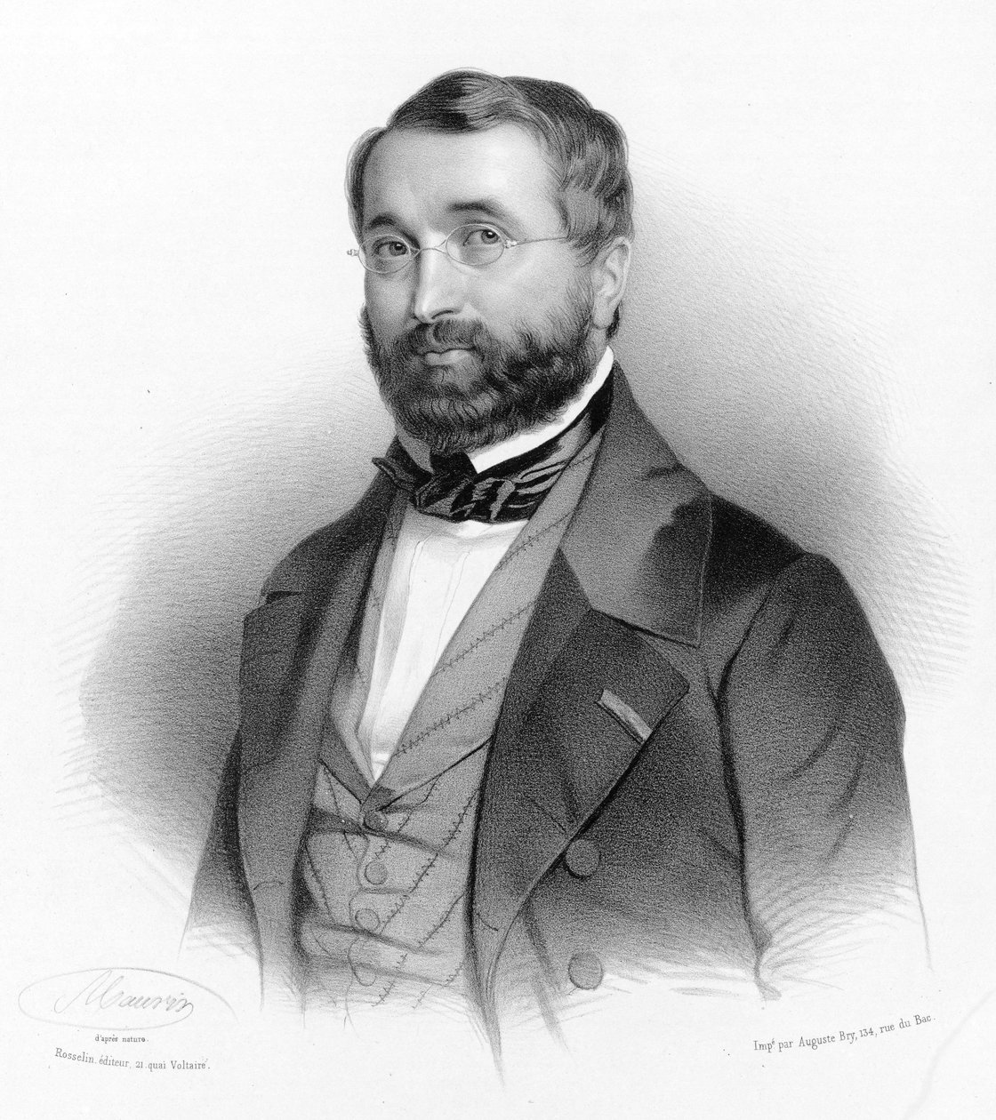 Adolphe Adam par Maurin - Nicolas Eustache Maurin