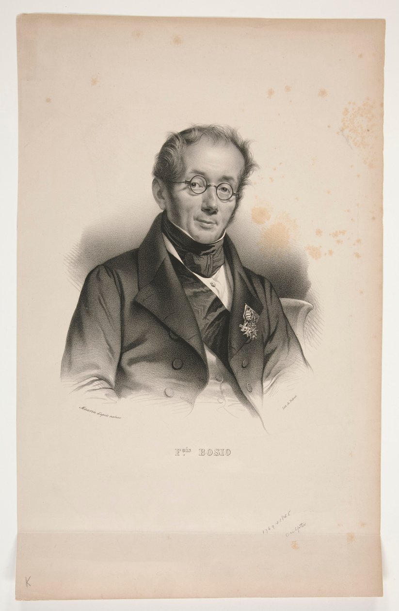 Portrait de [Baron François-Joseph] Bosio - Nicolas Eustache Maurin