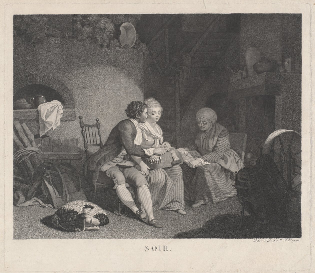 Soir - Nicolas Francois Regnault