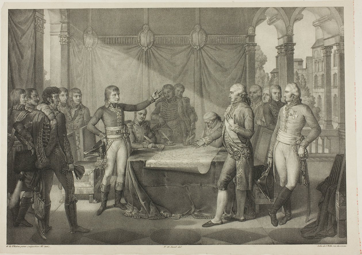 Traité de Leoben - Nicolas Henri Jacob