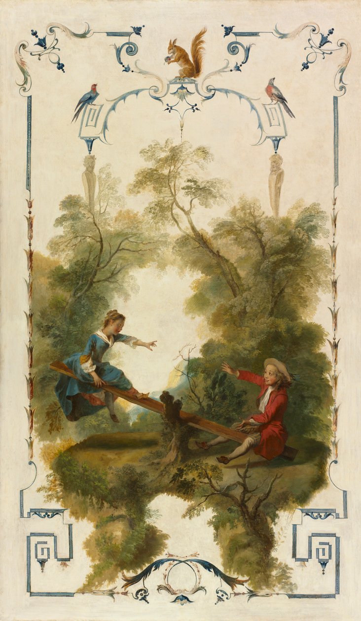La Balançoire, vers 1723-1727 - Nicolas Lancret