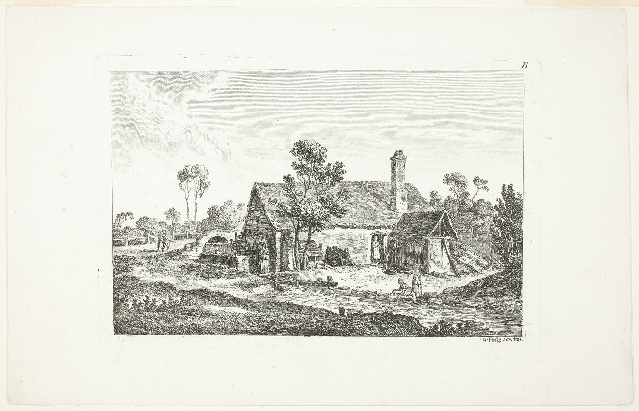 Paysage, de Deuxieme Cahier de Paysage - Nicolas Perignon