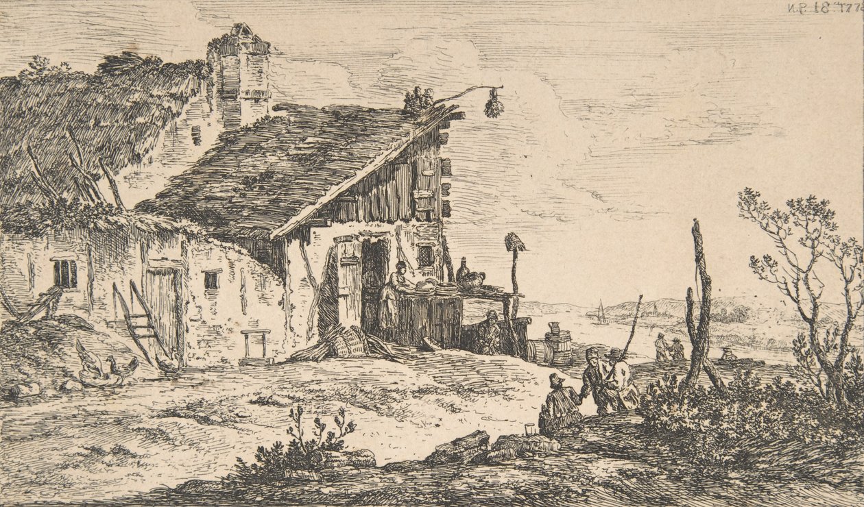 Paysage rustique, 1772 - Nicolas Perignon