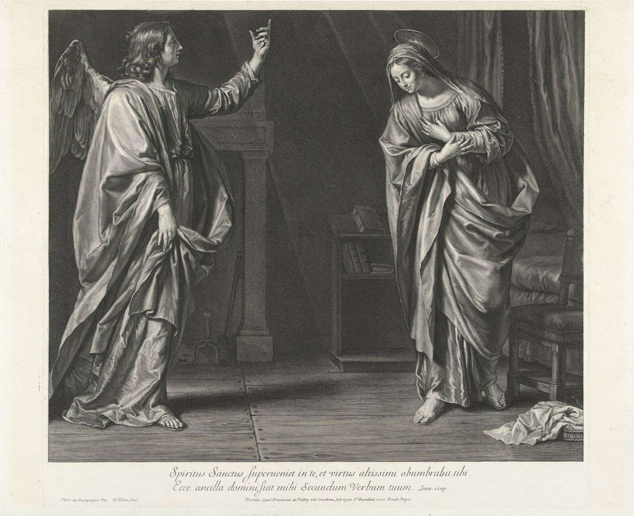 Annonciation - Nicolas Pitau (I)