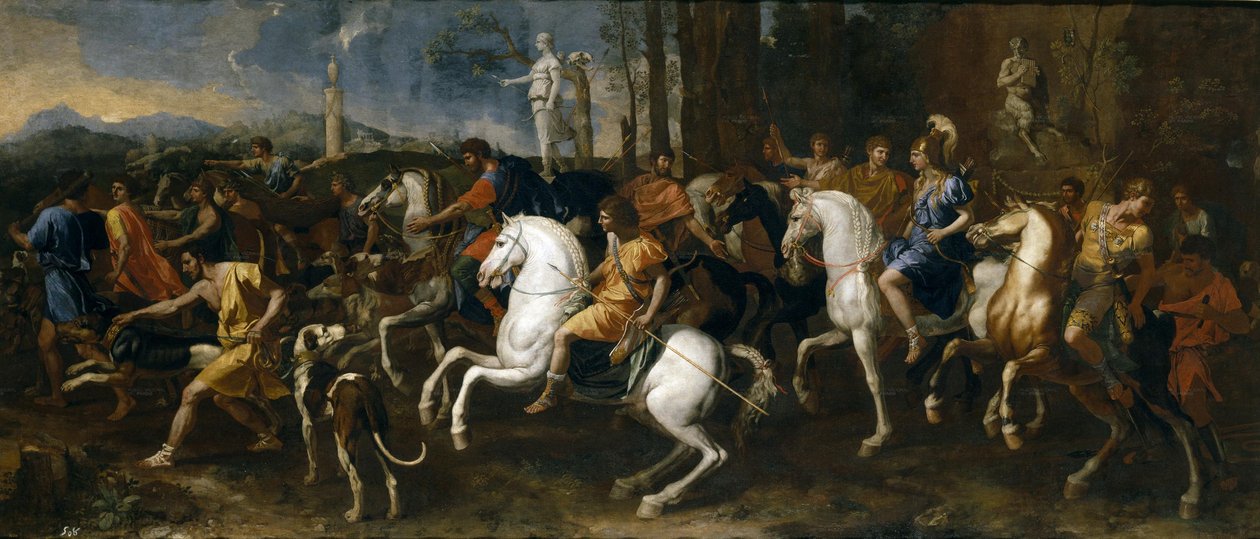 La Chasse de Méléagre - Nicolas Poussin