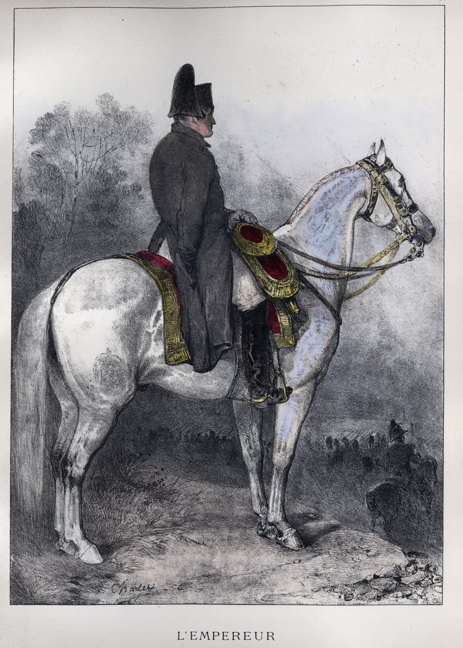 Napoléon en manteau - Nicolas Toussaint Charlet