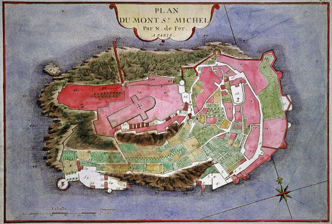Mont Saint Michel - Nicolas de Fer