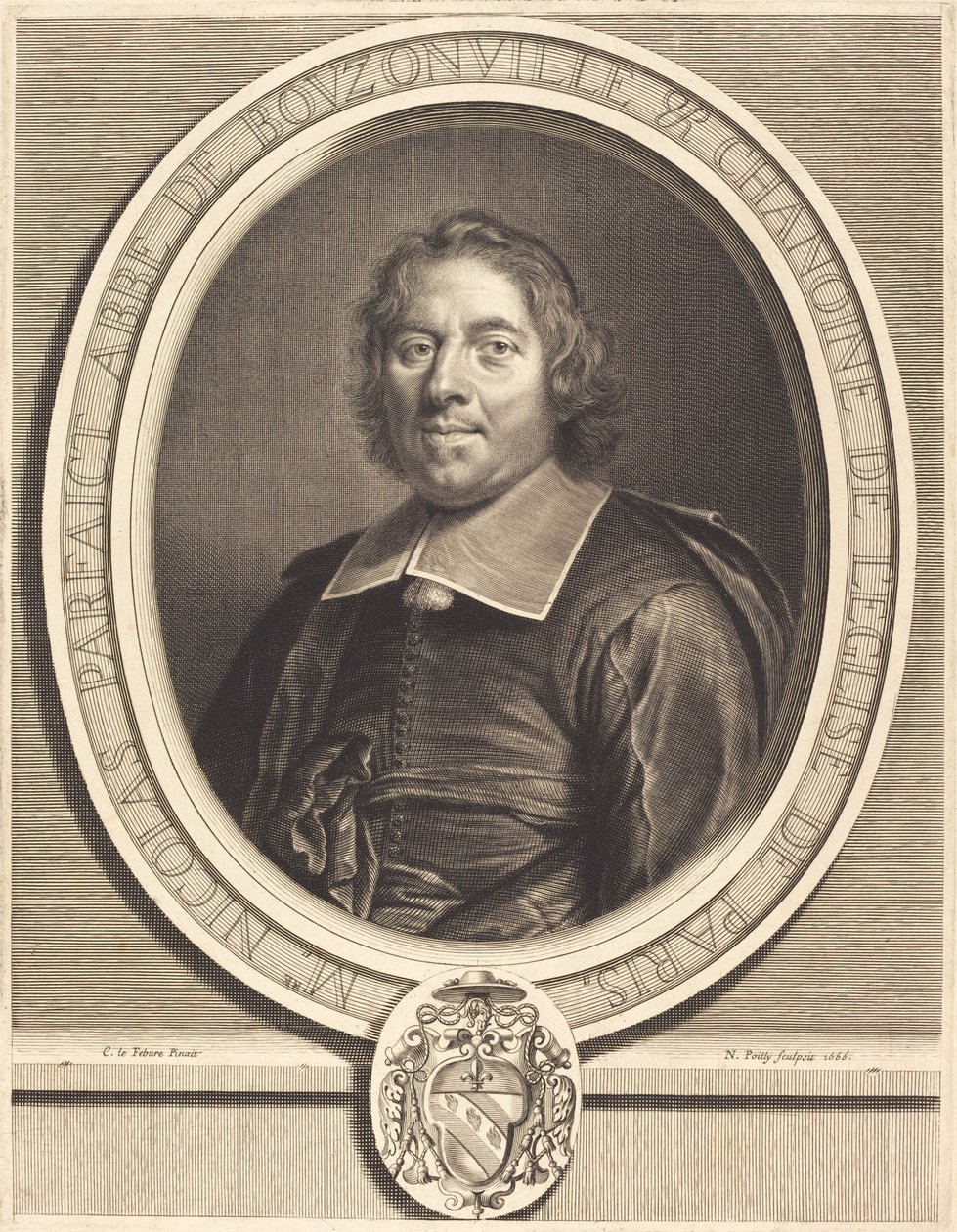 Nicolas Parfait - Nicolas de Poilly after Claude Lefebvre