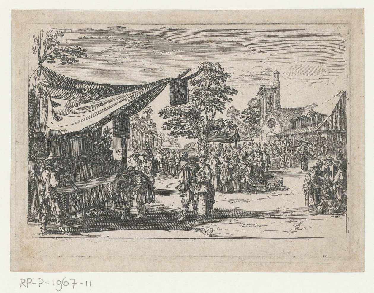 Scène de marché - Nicolas de Son
