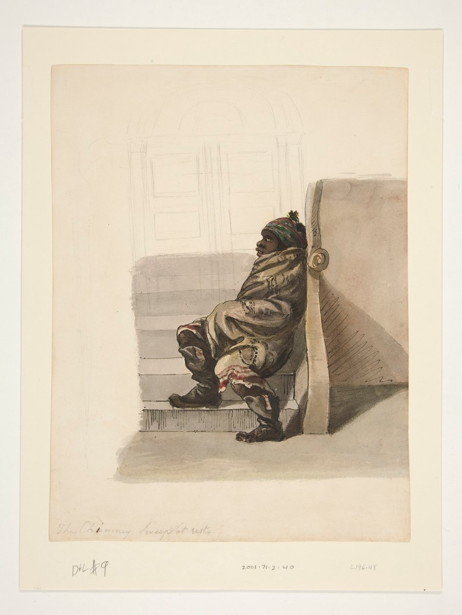 Le ramoneur au repos - Nicolino Calyo