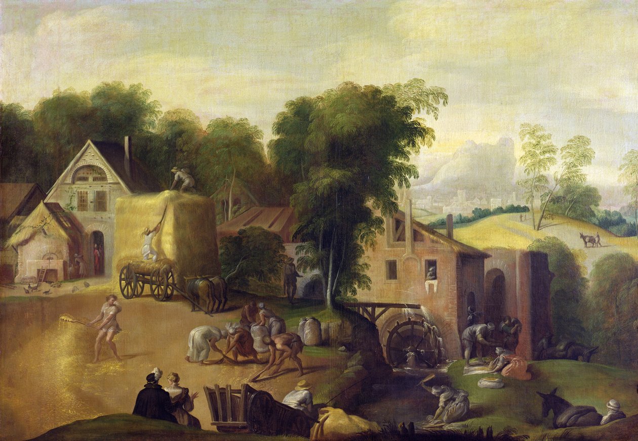 Vannage du grain - Nicolo dell Abate