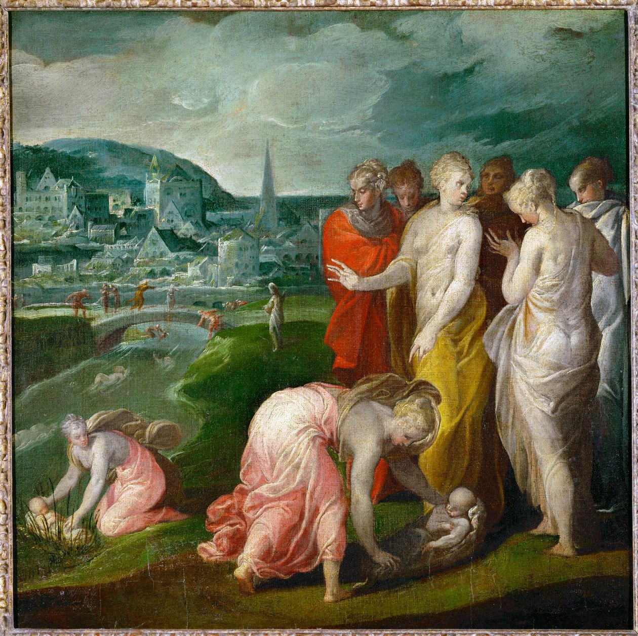 Moise sauve des eaux … - Nicolò dell