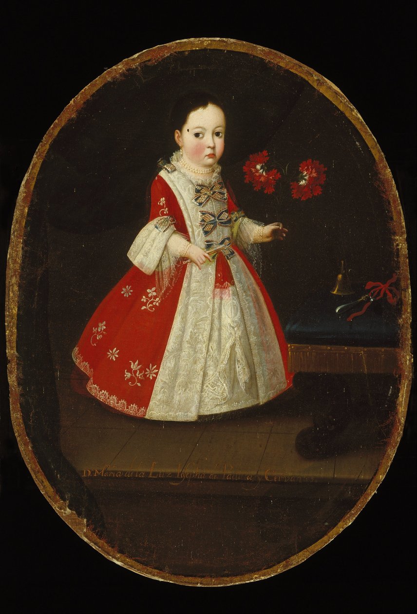 Doña María de la Luz Padilla y (Gómez de) Cervantes - Nicolás Enríquez
