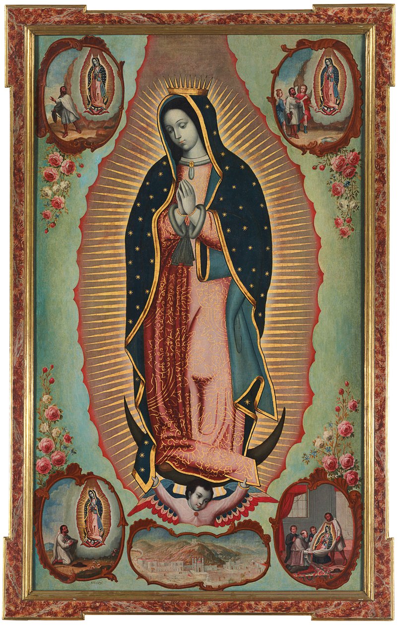 Vierge de Guadalupe - Nicolás Enríquez